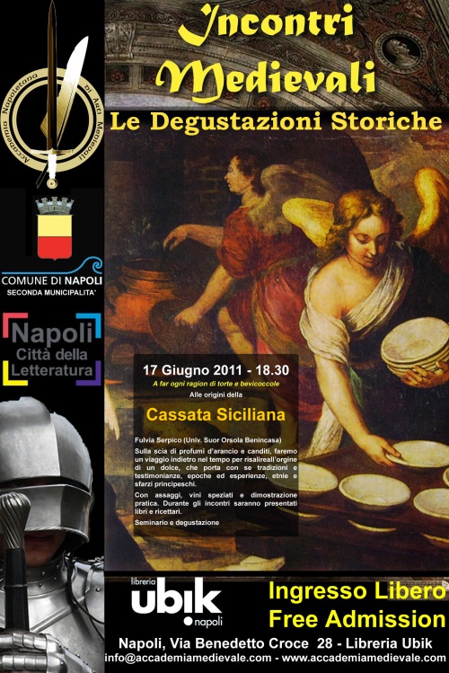 Locandina Degustazioni Storiche: L'Origine della Cassata Siciliana